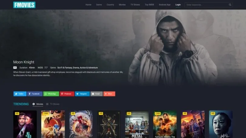 Top 15 Fmovies Alternatives Site like Fmovies 2024