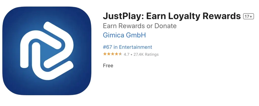 JustPlay earning app
